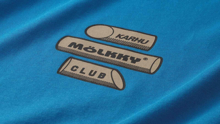 karhu x mölkky club t-shirt daphne torte al cioccolato