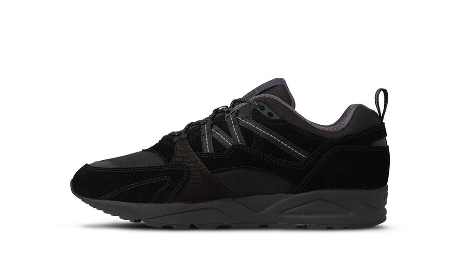 karhu fusion 2.0 – jet nero ferro nove retro scarpe da ginnastica