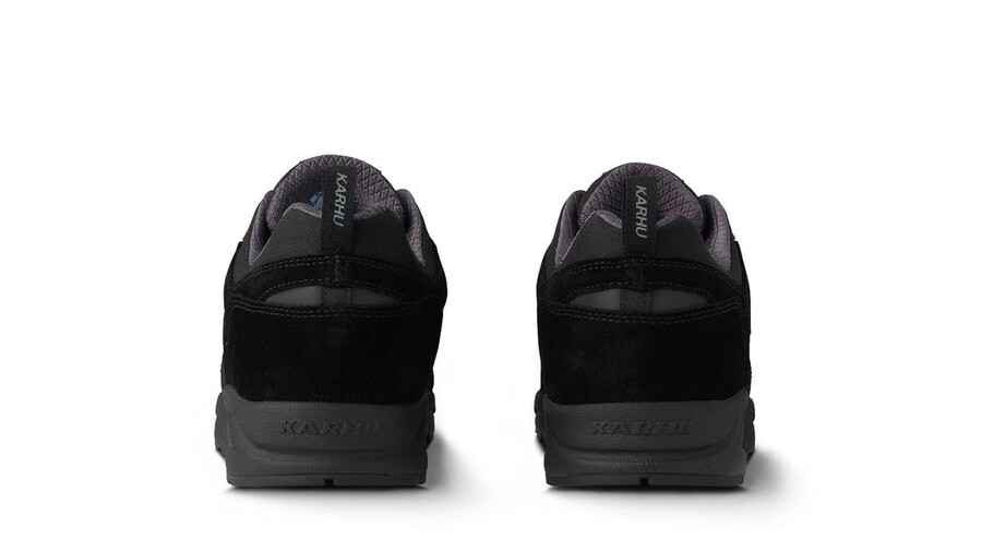 karhu fusion 2.0 – jet nero ferro nove retro scarpe da ginnastica