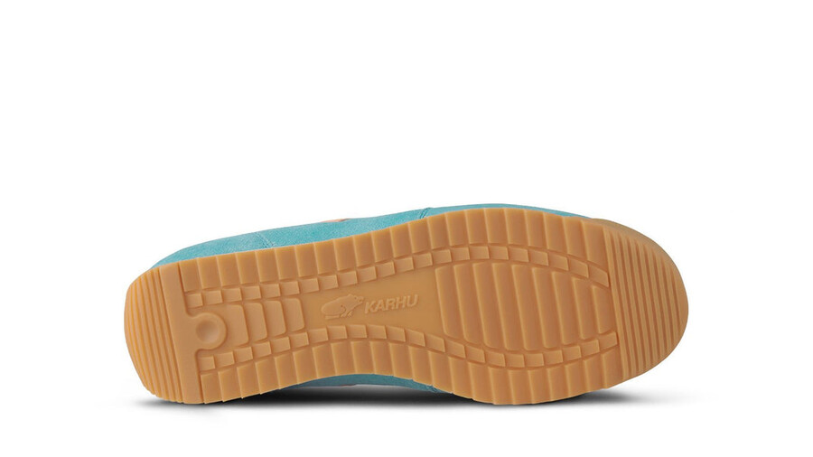 karhu mestari delphinium blu peach fuzz classic sneakers