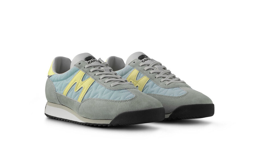 karhu mestari – aqua grigio cera giallo stile di vita scarpe da ginnastica
