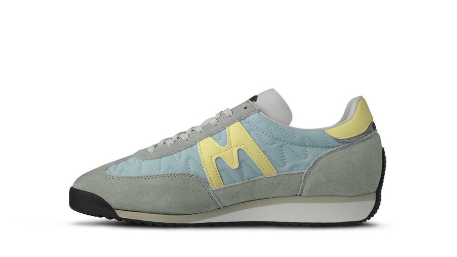karhu mestari – aqua grigio cera giallo stile di vita scarpe da ginnastica