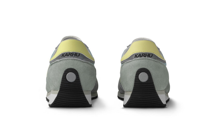 karhu mestari – aqua grigio cera giallo stile di vita scarpe da ginnastica