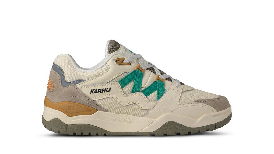 karhu fusione xt rivestimento dargento inverno verde stile di vita scarpe da ginnastica