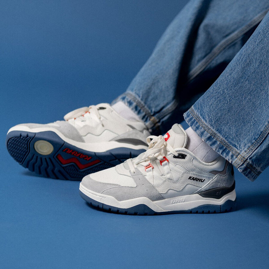karhu fusione xt alba blu blanc de blanc lifestyle sneakers