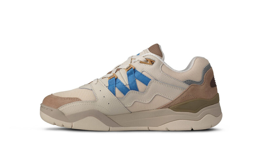 karhu fusione xt warm taupe azzurra - scarpe da ginnastica stile di vita