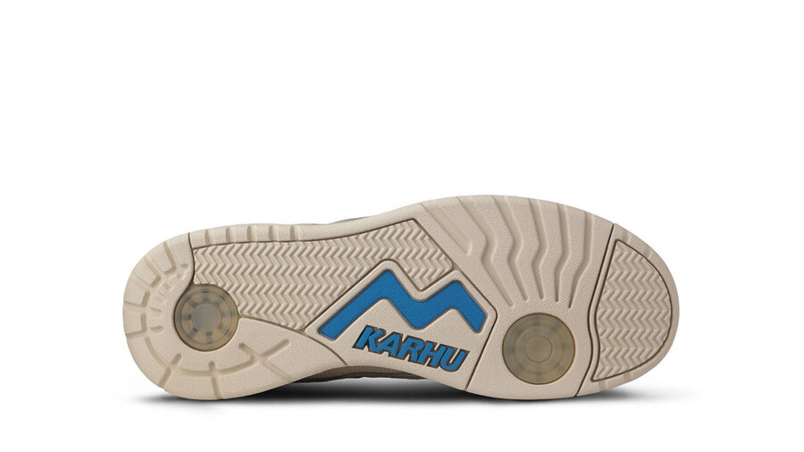 karhu fusione xt warm taupe azzurra - scarpe da ginnastica stile di vita