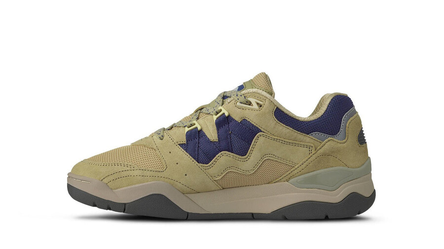 karhu fusione xt pallido verde oliva skipper blue - scarpe da ginnastica stile di vita