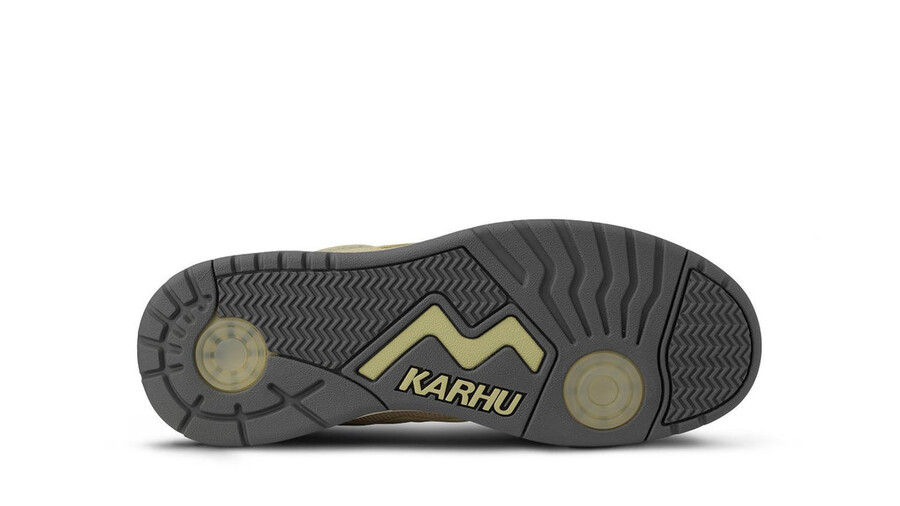 karhu fusione xt pallido verde oliva skipper blue - scarpe da ginnastica stile di vita